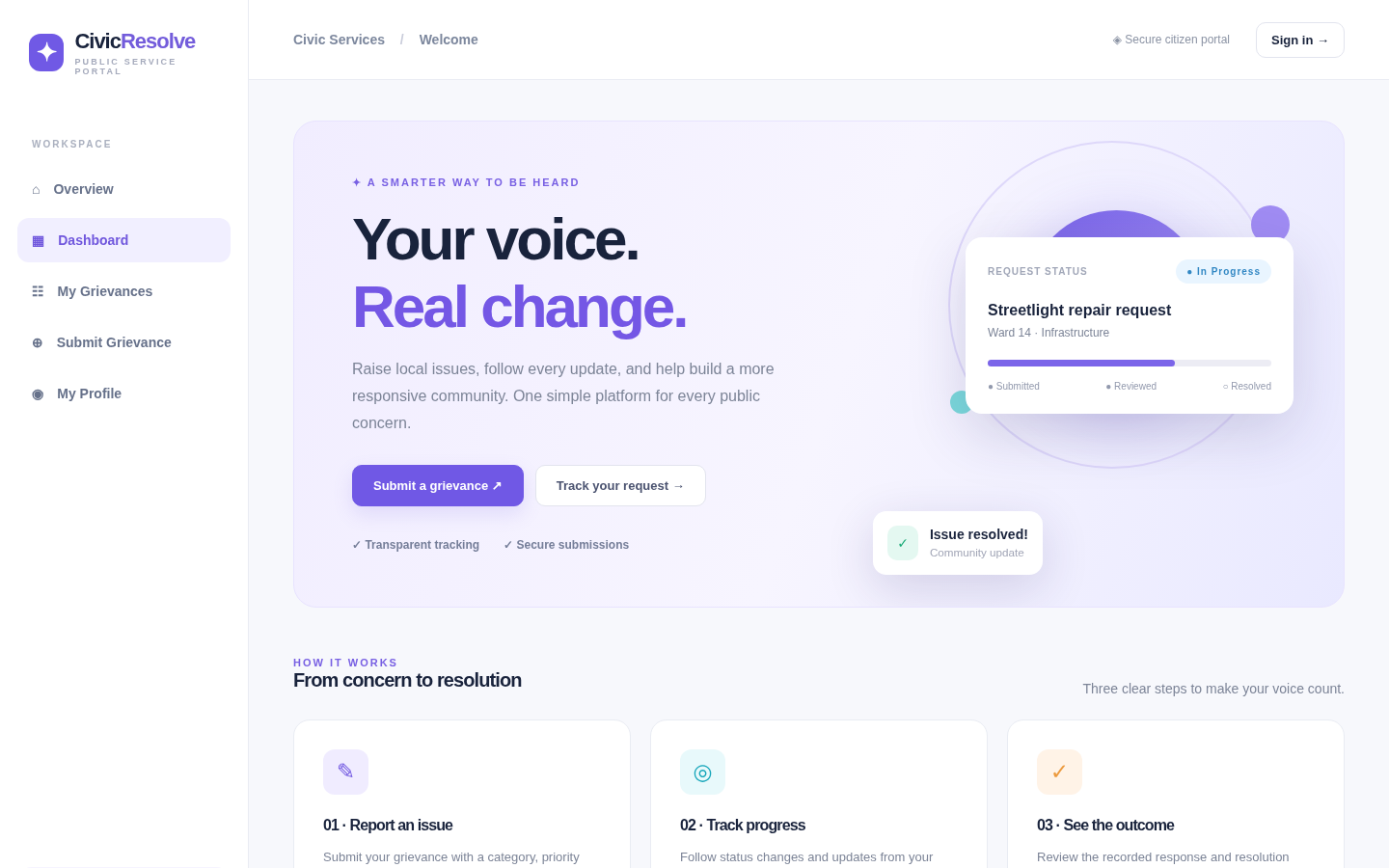 01 Landing Page