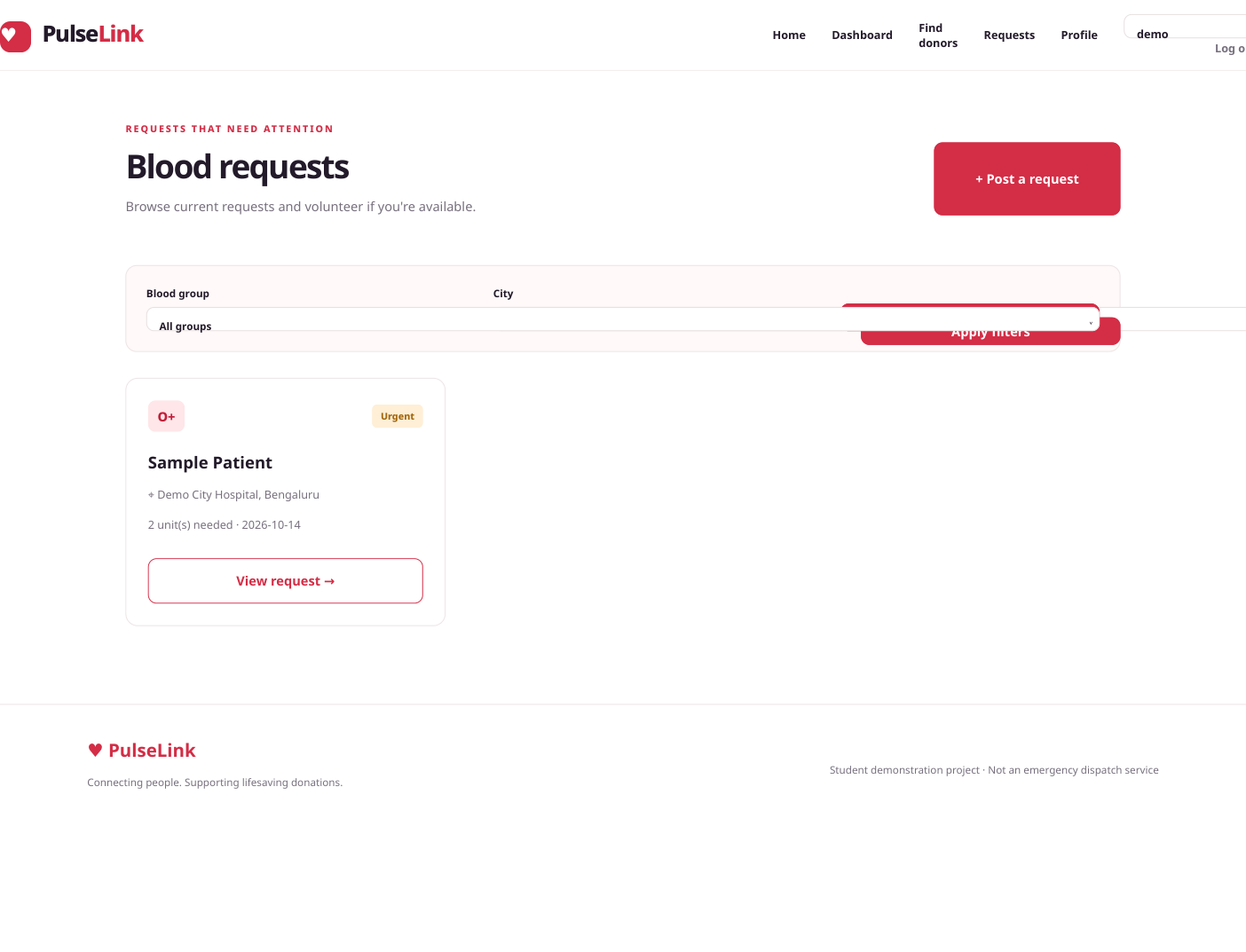 06 Blood Requests