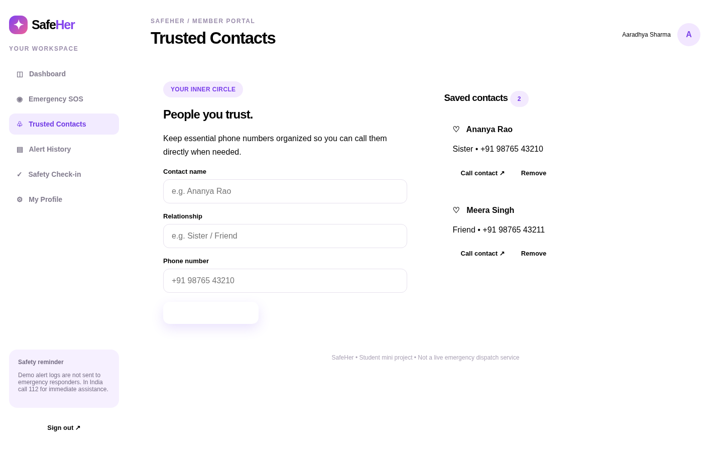 06 Trusted Contacts