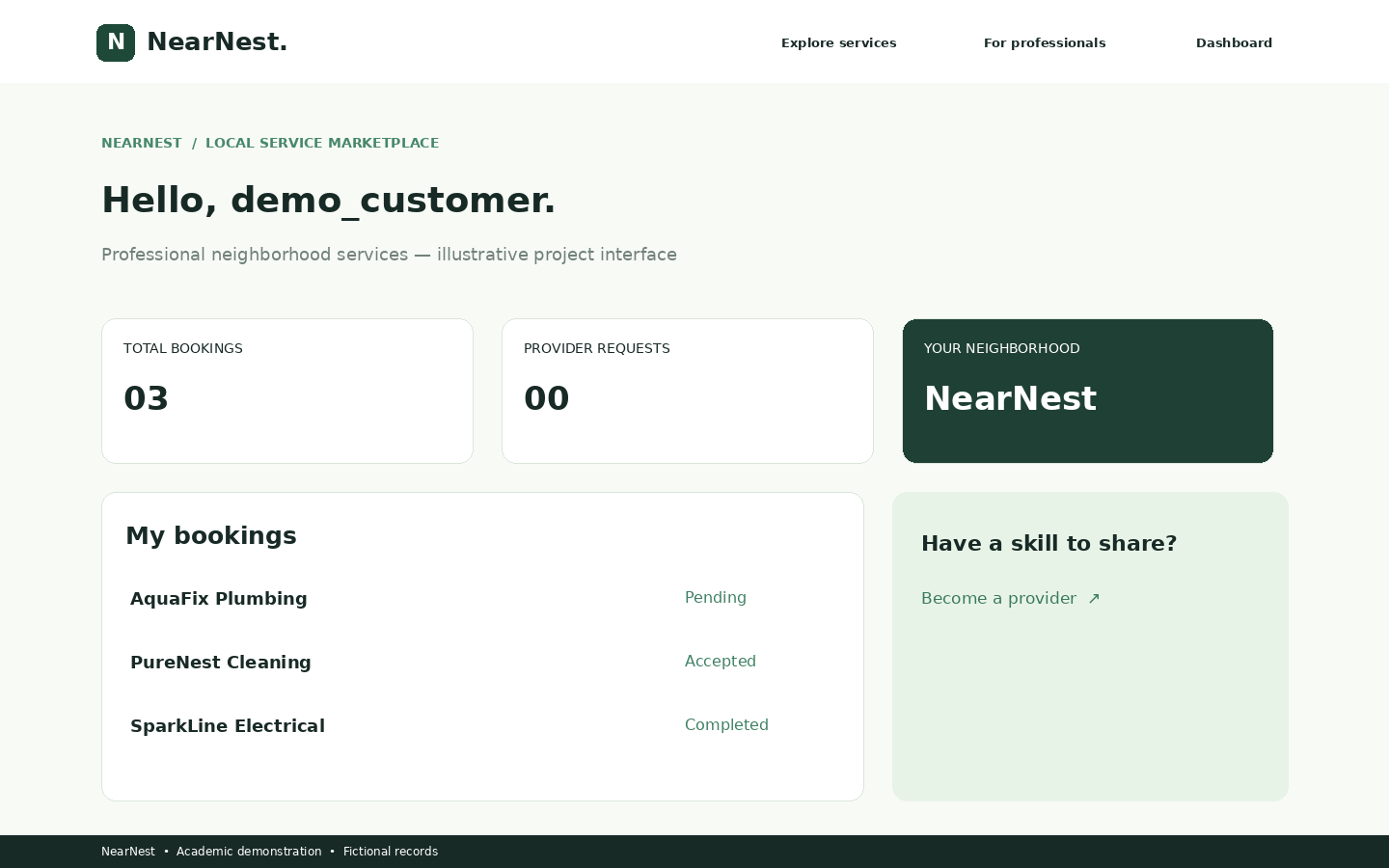 07 Customer Dashboard