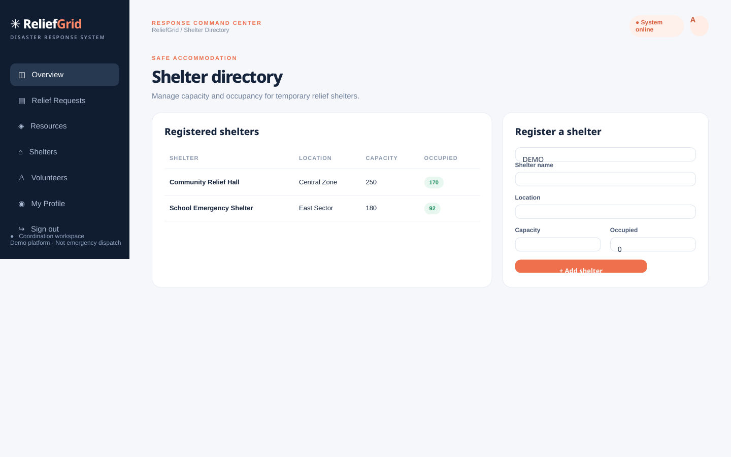 08 shelters